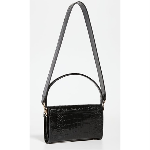 ANINE BING Colette Bag - Black Croc (NWT) - Picture 8 of 11
